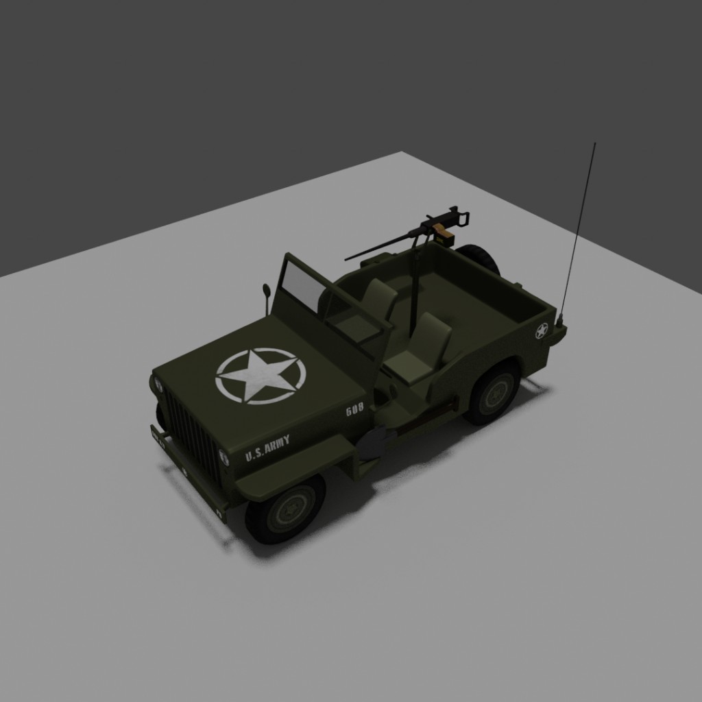 Military vehicle US Army Willys Jeep preview image 1